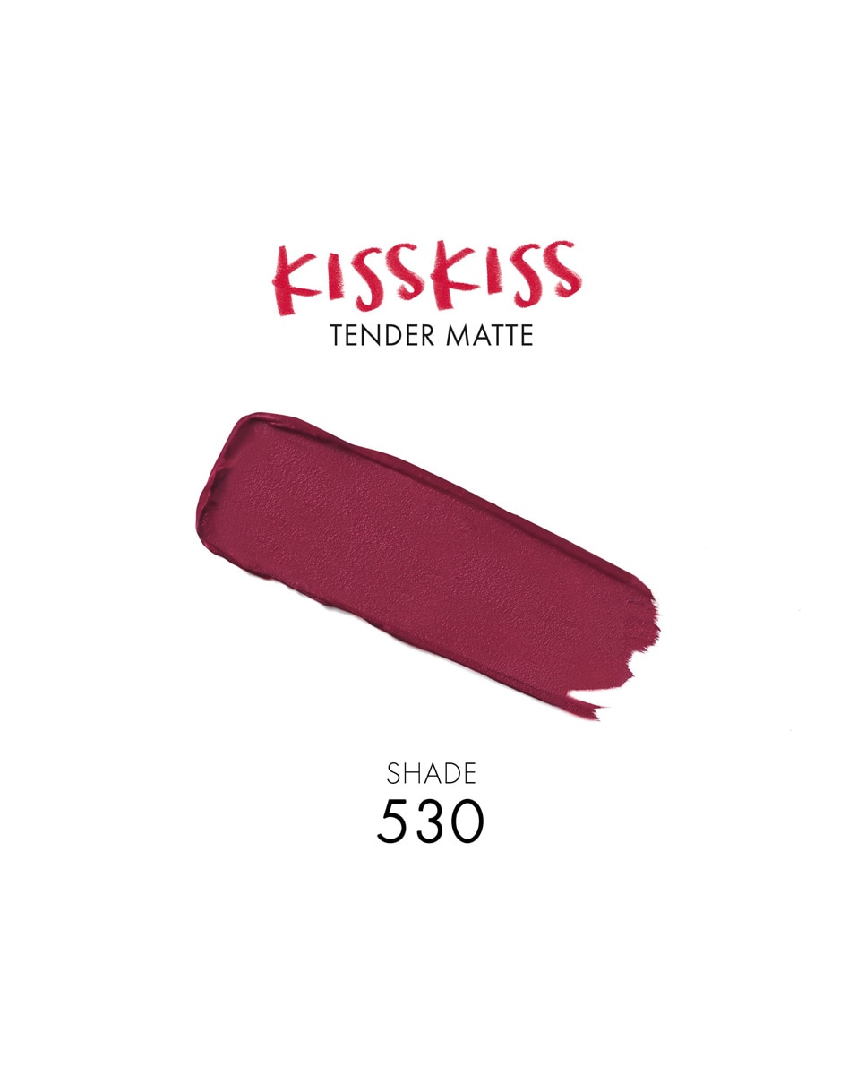 Barra de labios KissKiss Tender Matte Guerlain - 530 Dreamy Rose 2,8 g 530 Dreamy Rose-4