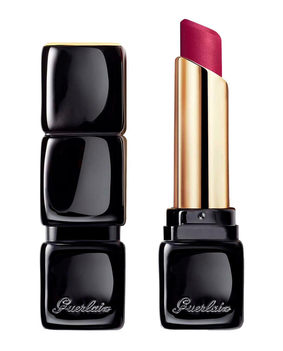 Barra de labios KissKiss Tender Matte Guerlain - 880 Caress Plum 2,8 g 880 Caress Plum-1