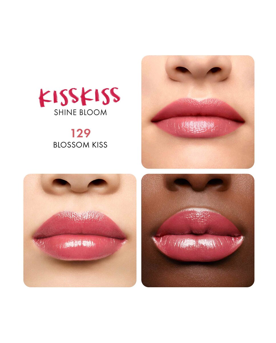Barra de labios KissKiss Shine Bloom Guerlain - 129 Blossom Kiss 3,2 g 129 Blossom Kiss-4