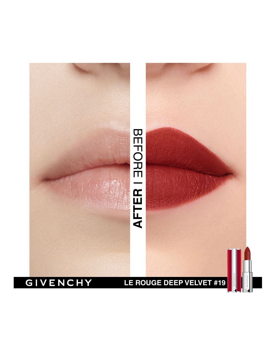 Barra de labios Le Rouge Int Deep Velvet Givenchy - N12 19-3