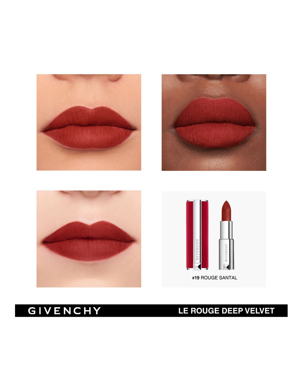 Barra de labios Le Rouge Int Deep Velvet Givenchy - N12 19-4