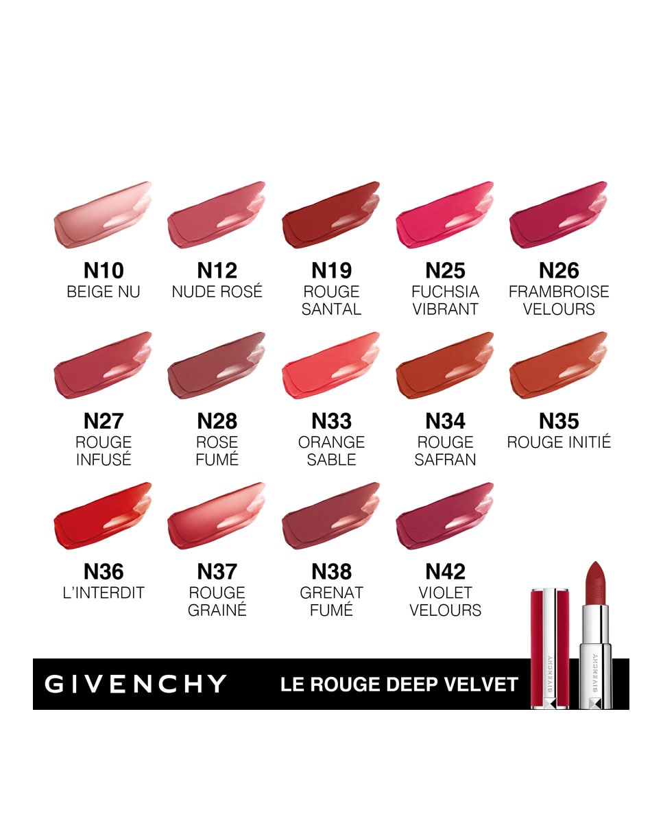 Barra de labios Le Rouge Int Deep Velvet Givenchy - 28 28-6