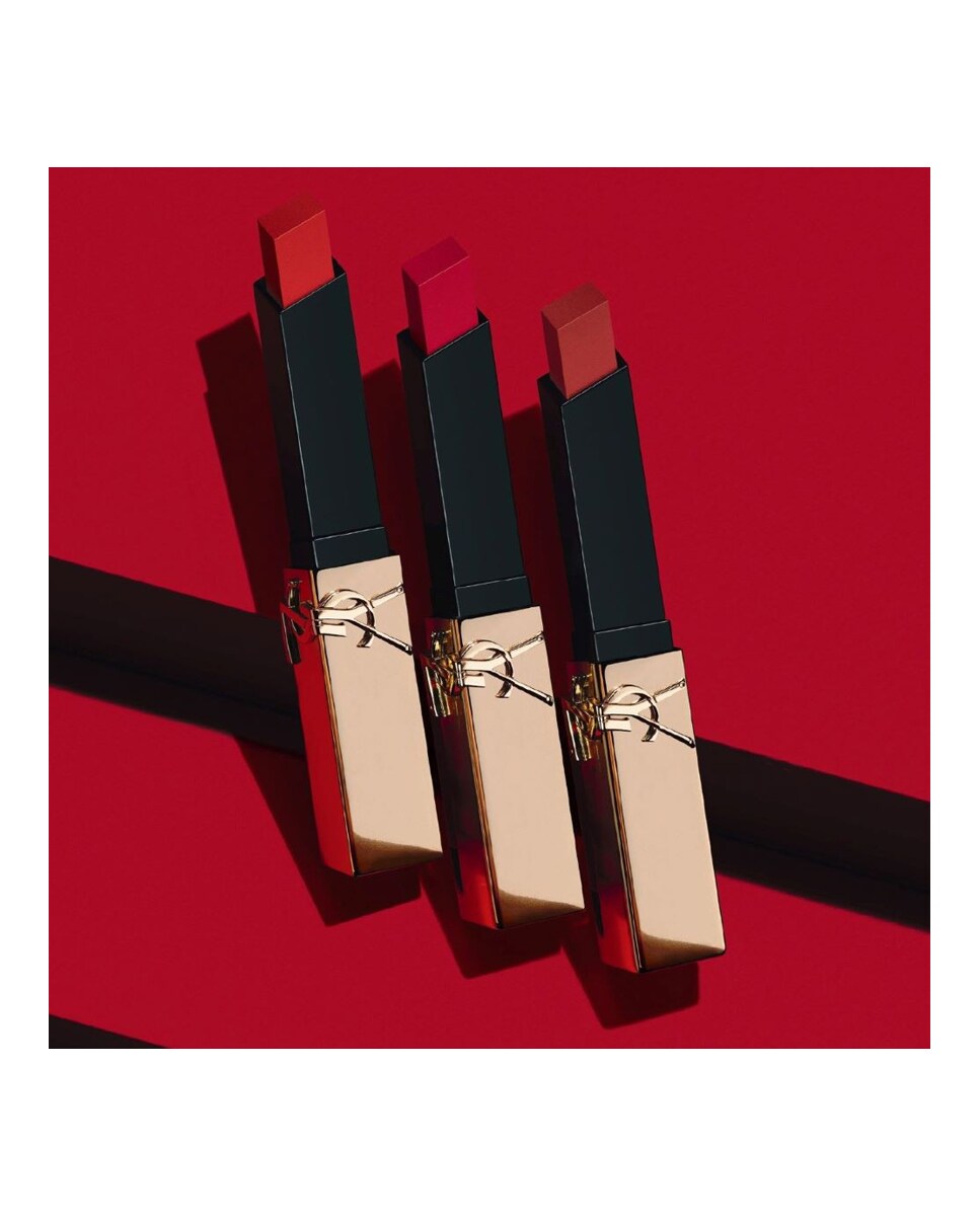 Barra de labios Rouge Pur Couture The Slim Yves Saint Laurent 1966 Rouge Libre-4