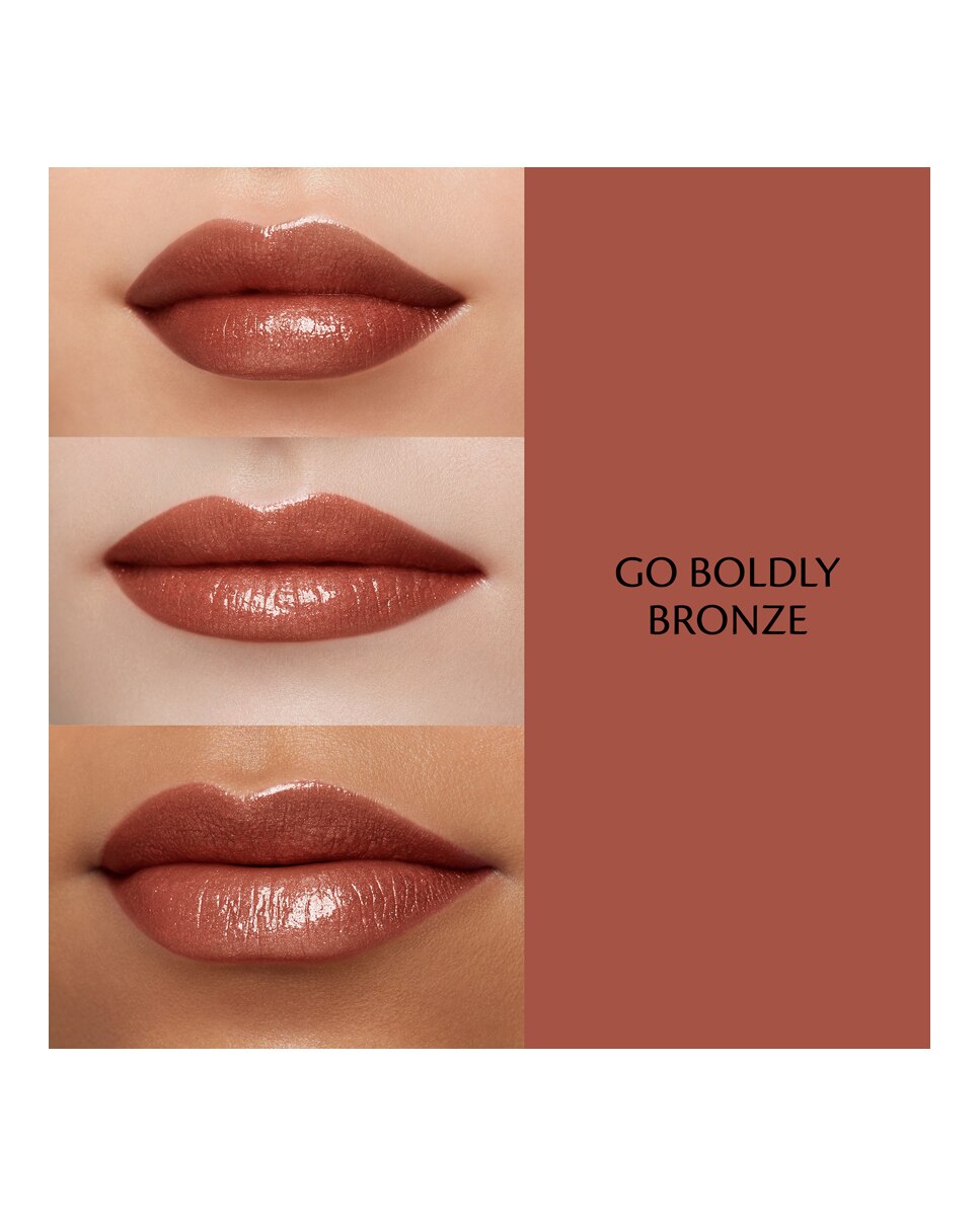 Barra de labios Lipstick Shimmer Clé de Peau Beauté - 313 Go Boldly Bronze 313 Go Boldly Bronze-4