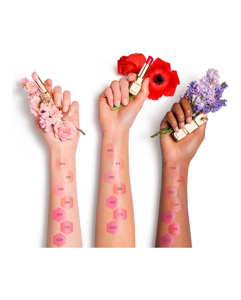 Bálsamo con color KissKiss Bee Glow Guerlain - 258 Rose 258 Rose-7
