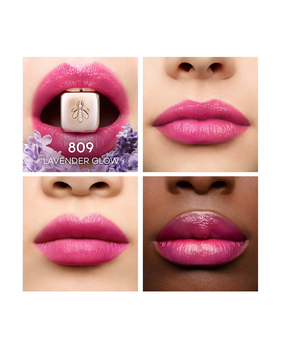 Bálsamo con color KissKiss Bee Glow Guerlain - 809 Lavander 809 Lavander-5