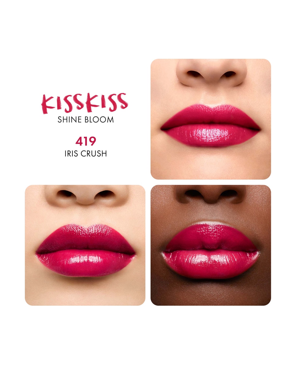 Barra de labios KissKiss Shine Bloom Guerlain - Brick orange 3,2 g Brick orange-4
