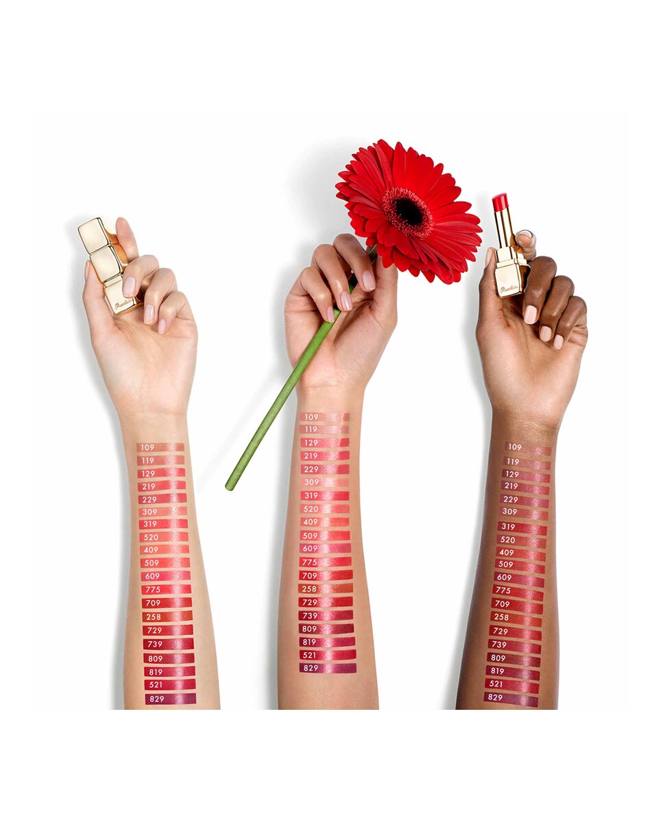 Barra de labios KissKiss Shine Bloom Guerlain - Brick orange 3,2 g Brick orange-5