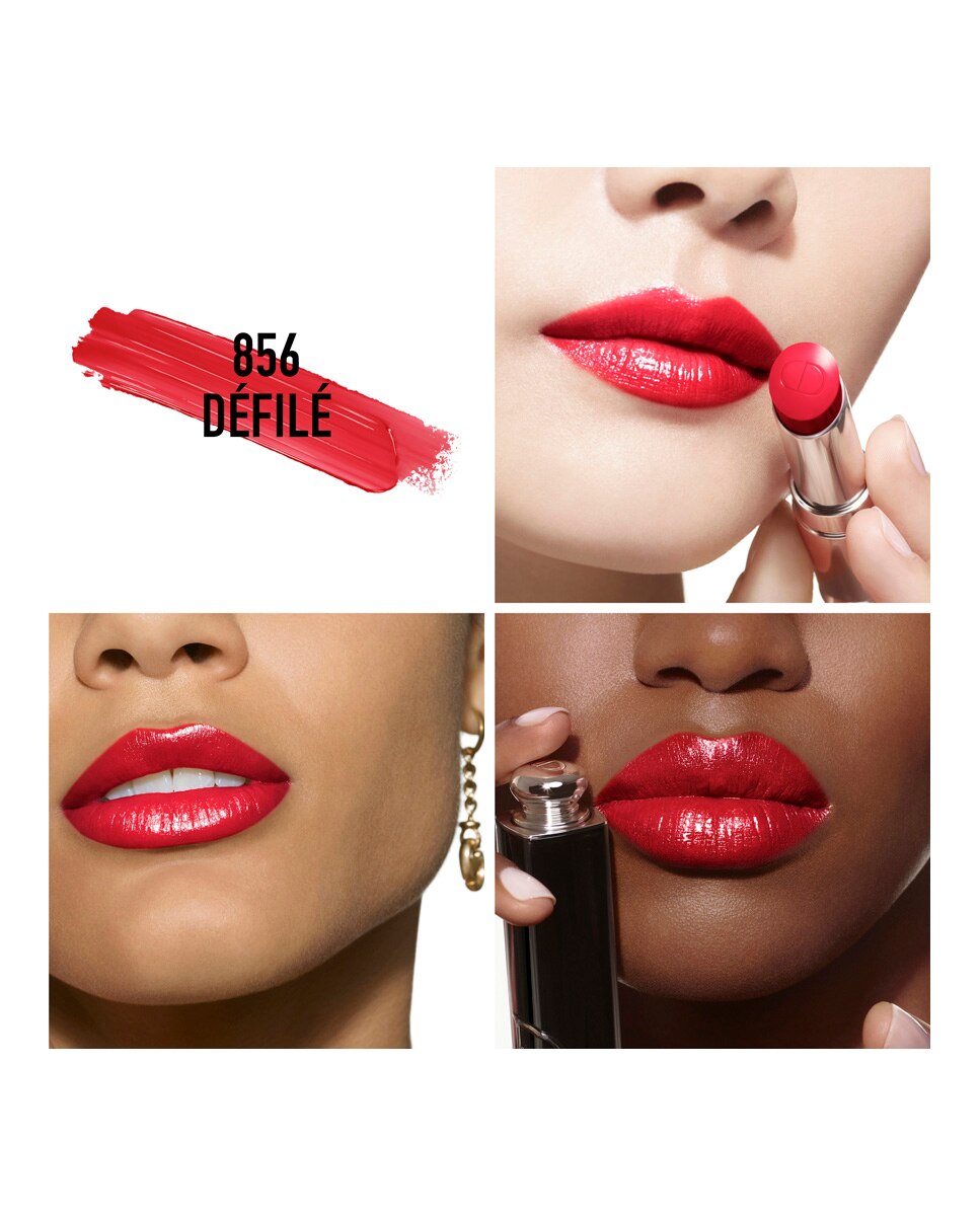 Dior Addict - barra de labios brillante - 90 % de ingredientes de origen natural - recargable - 856 Défilé 856 Défilé-3