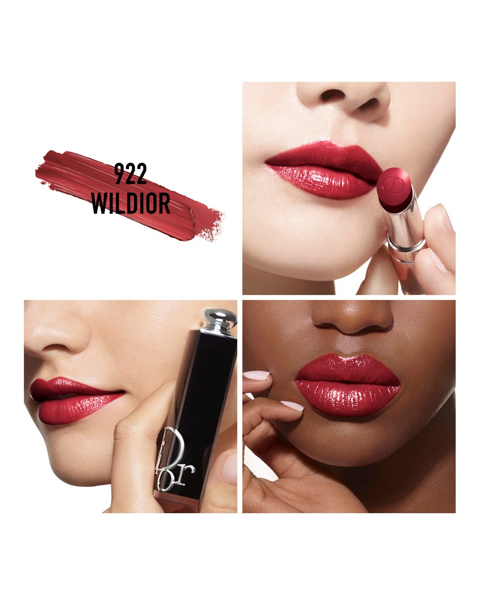 Dior Addict - barra de labios brillante - 90 % de ingredientes de origen natural - recargable - 922 Wildior 922 Wildior-3