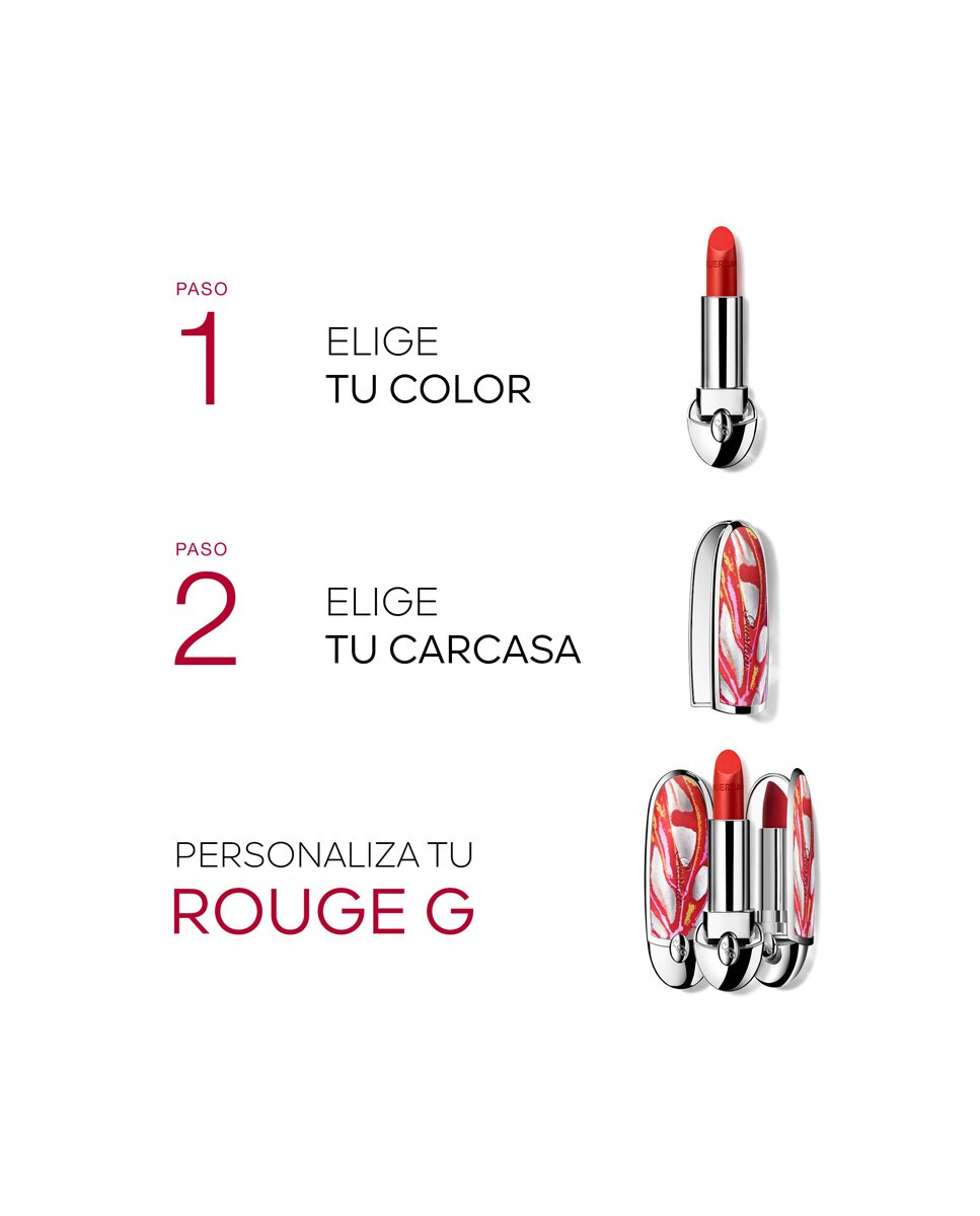Carcasa para Barra de Labios Rouge G Guerlain - Neo-Gothic Morpho Blue-3