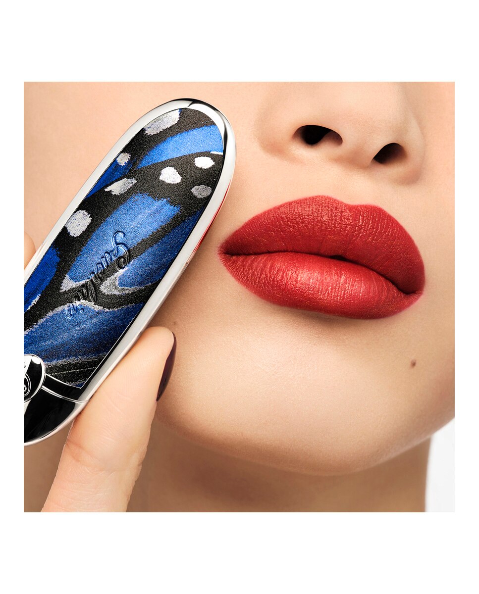 Carcasa para Barra de Labios Rouge G Guerlain - Neo-Gothic Morpho Blue-4