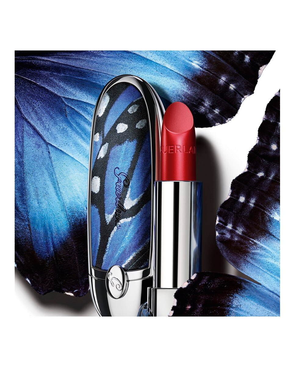 Carcasa para Barra de Labios Rouge G Guerlain - Neo-Gothic Morpho Blue-5