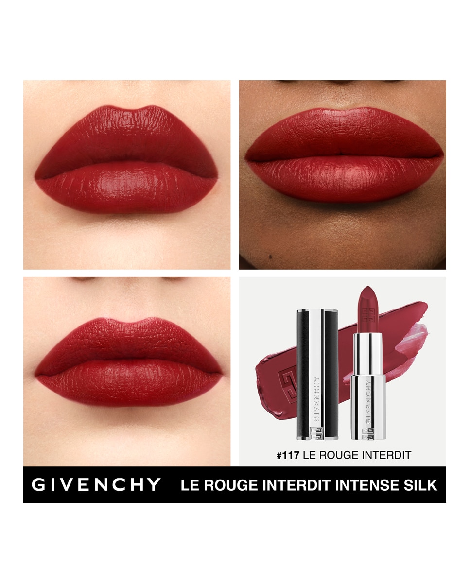 Imagen 5 de Barra de labios Le Rouge Interdit Intense Silk Givenchy - N117 N117
