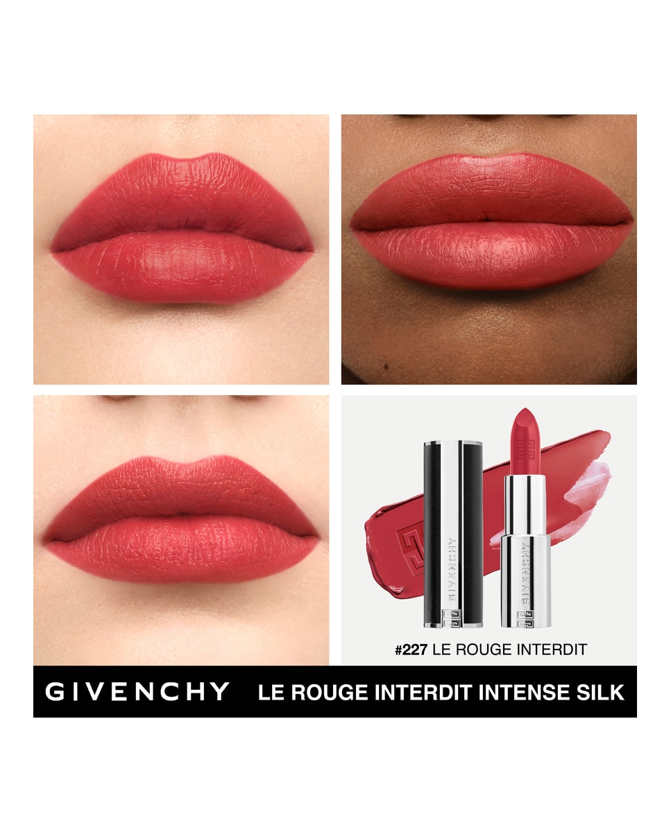 Imagen 5 de Barra de labios Le Rouge Interdit Intense Silk Givenchy - N227 N227