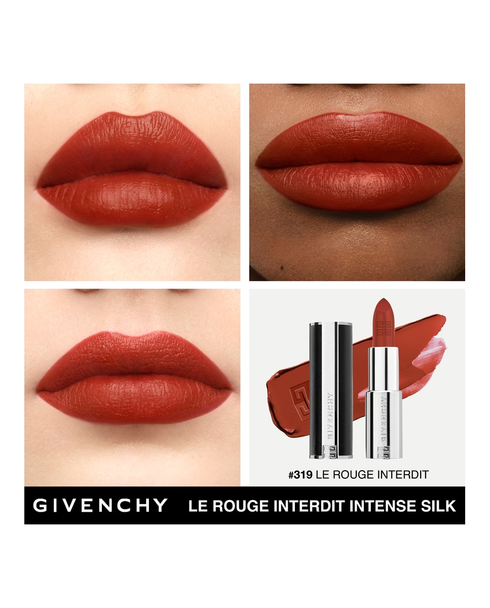 Imagen 5 de Barra de labios Le Rouge Interdit Intense Silk Givenchy - N319 N319