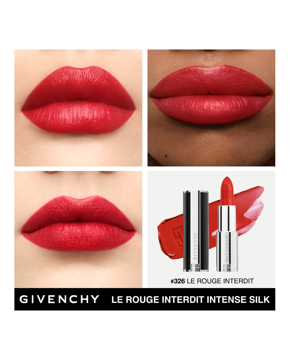 Imagen 5 de Barra de labios Le Rouge Interdit Intense Silk Givenchy - N326 N326