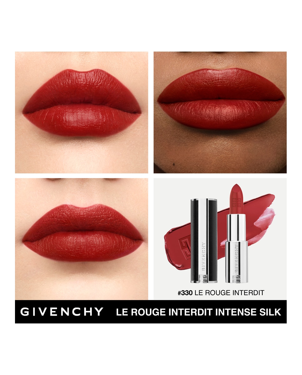 Imagen 5 de Barra de labios Le Rouge Interdit Intense Silk Givenchy - N330 N330