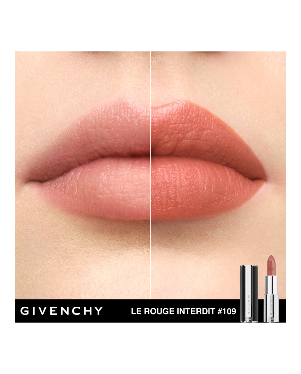 Imagen 4 de Barra de labios Le Rouge Interdit Intense Silk Givenchy - N501 N501