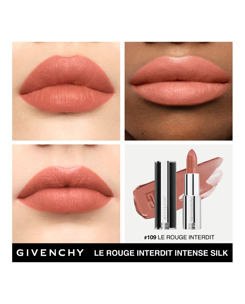 Imagen 5 de Barra de labios Le Rouge Interdit Intense Silk Givenchy - N501 N501