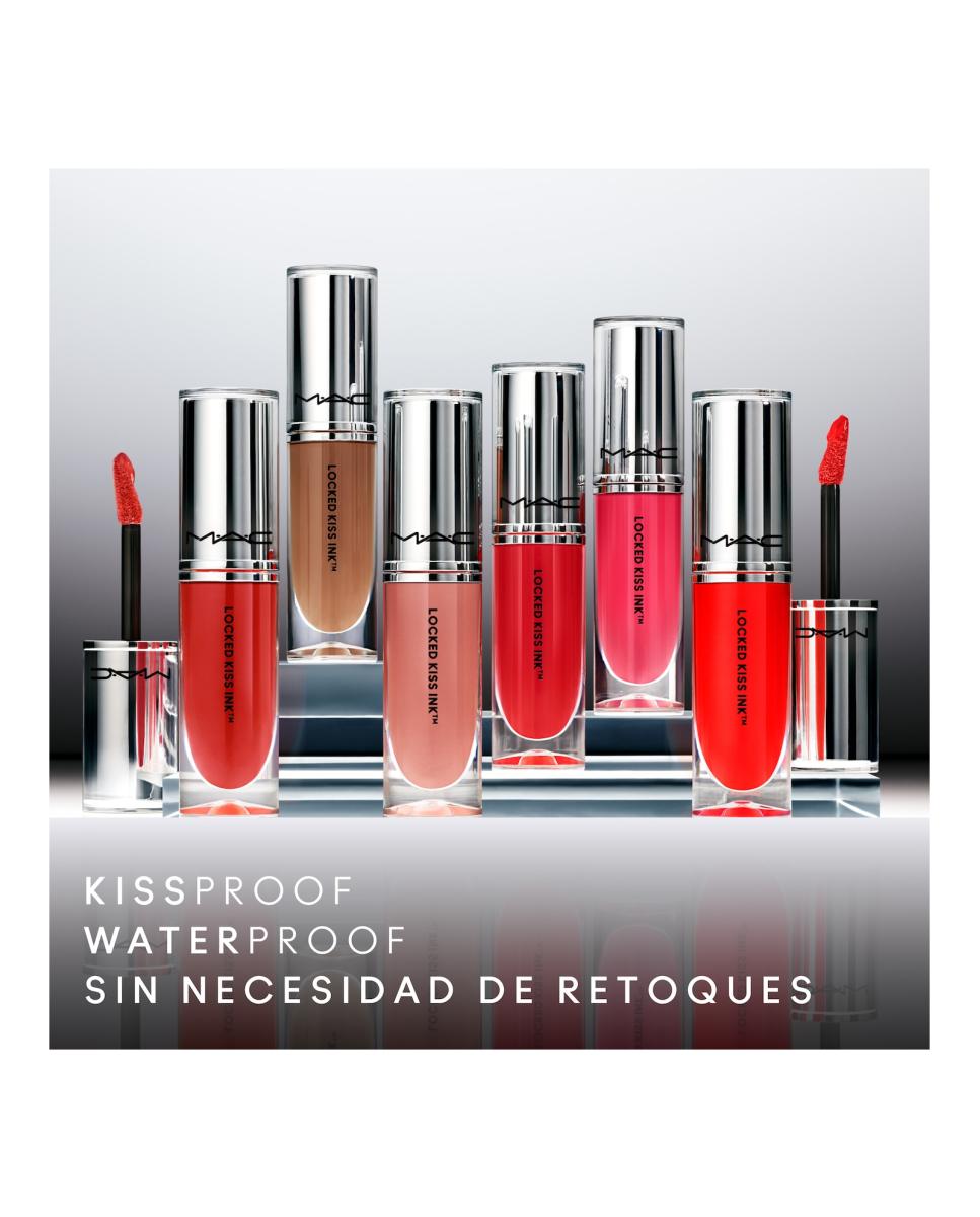 Locked Kiss 24HR Lipcolour Barra de Labios Líquida - Cherry Brown Mischief-9