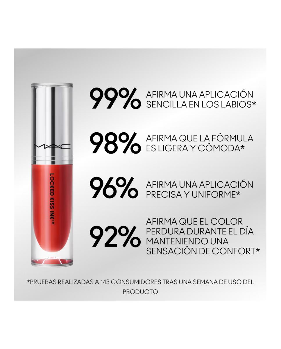 Locked Kiss 24HR Lipcolour Barra de Labios Líquida - Cherry Brown Mischief-10