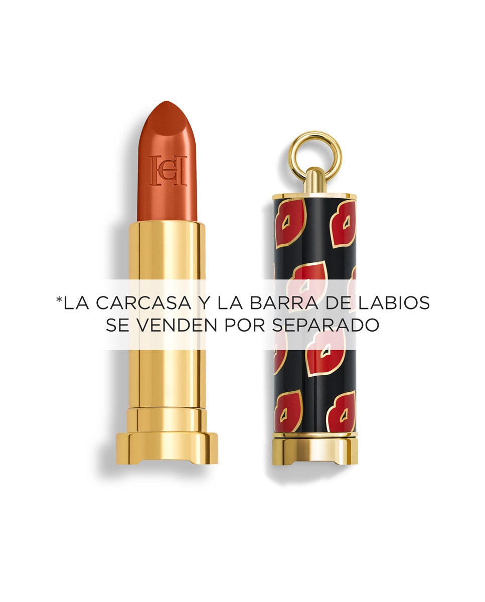 Barra de Labios Fabulous Kiss The Lipstick Efecto Luminoso Carolina Herrera - 184 Brick Power 3,5 g 184 Brick Power-4