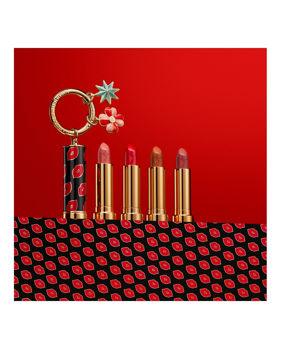 Barra de Labios Fabulous Kiss The Lipstick Efecto Luminoso Carolina Herrera - 184 Brick Power 3,5 g 184 Brick Power-9