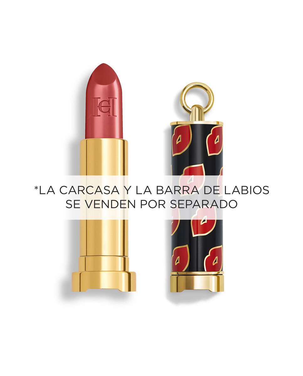 Barra de Labios Fabulous Kiss The Lipstick Efecto Satinado Carolina Herrera - 373 Pink Aura 3,5 g 373 Pink Aura-4