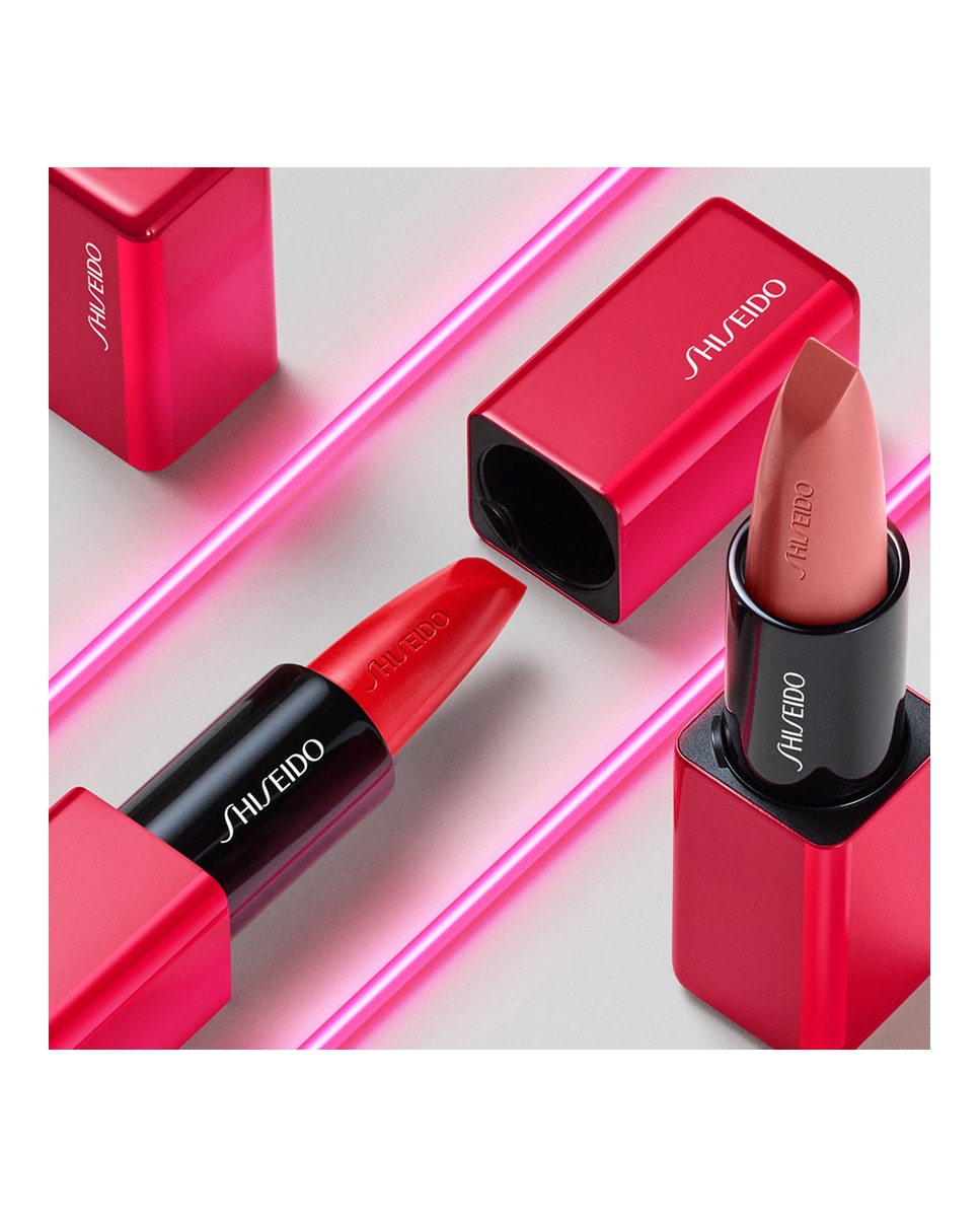 Barra De Labios Technosatin Gel Lipstick Shiseido - 410 Lilac Echo 410 Lilac Echo-4