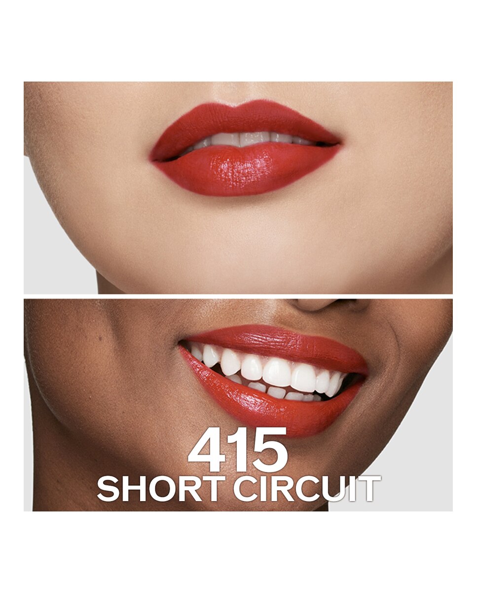 Barra De Labios Technosatin Gel Lipstick Shiseido - 415 Short Circuit 415 Short Circuit-3
