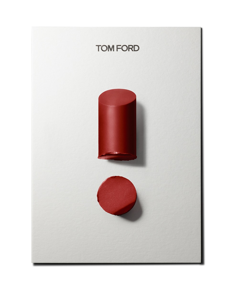 Barra De Labios Lip Color Satin Matte Tom Ford - Rich Deep Red 3,3 g Rich Deep Red-3
