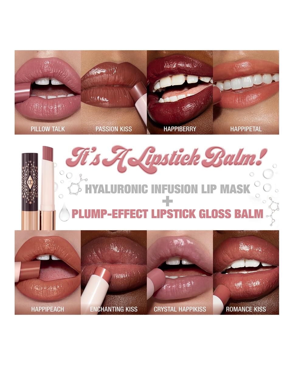Bálsamo labial Hyaluronic Happikiss Charlotte Tilbury - Happipeach Pillow Talk-8