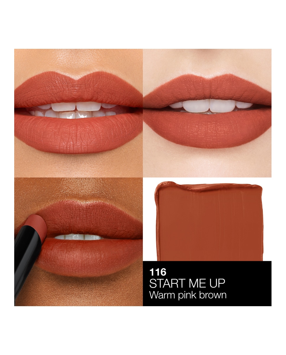 Barra de Labios Powermatte Lipstick Nars - START ME UP 116 1.5 g START ME UP 116-2