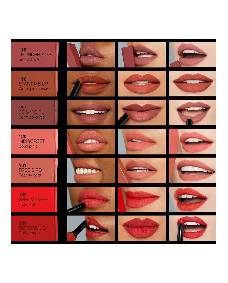Barra de Labios Powermatte Lipstick Nars - START ME UP 116 1.5 g START ME UP 116-4