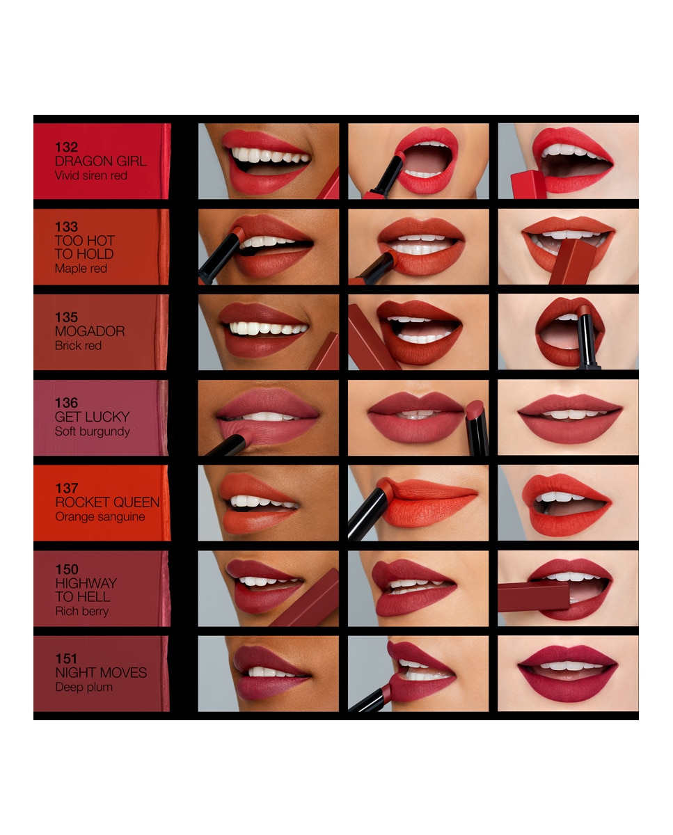 Barra de Labios Powermatte Lipstick Nars - ROCKET QUEEN 137 1.5 g ROCKET QUEEN 137-4