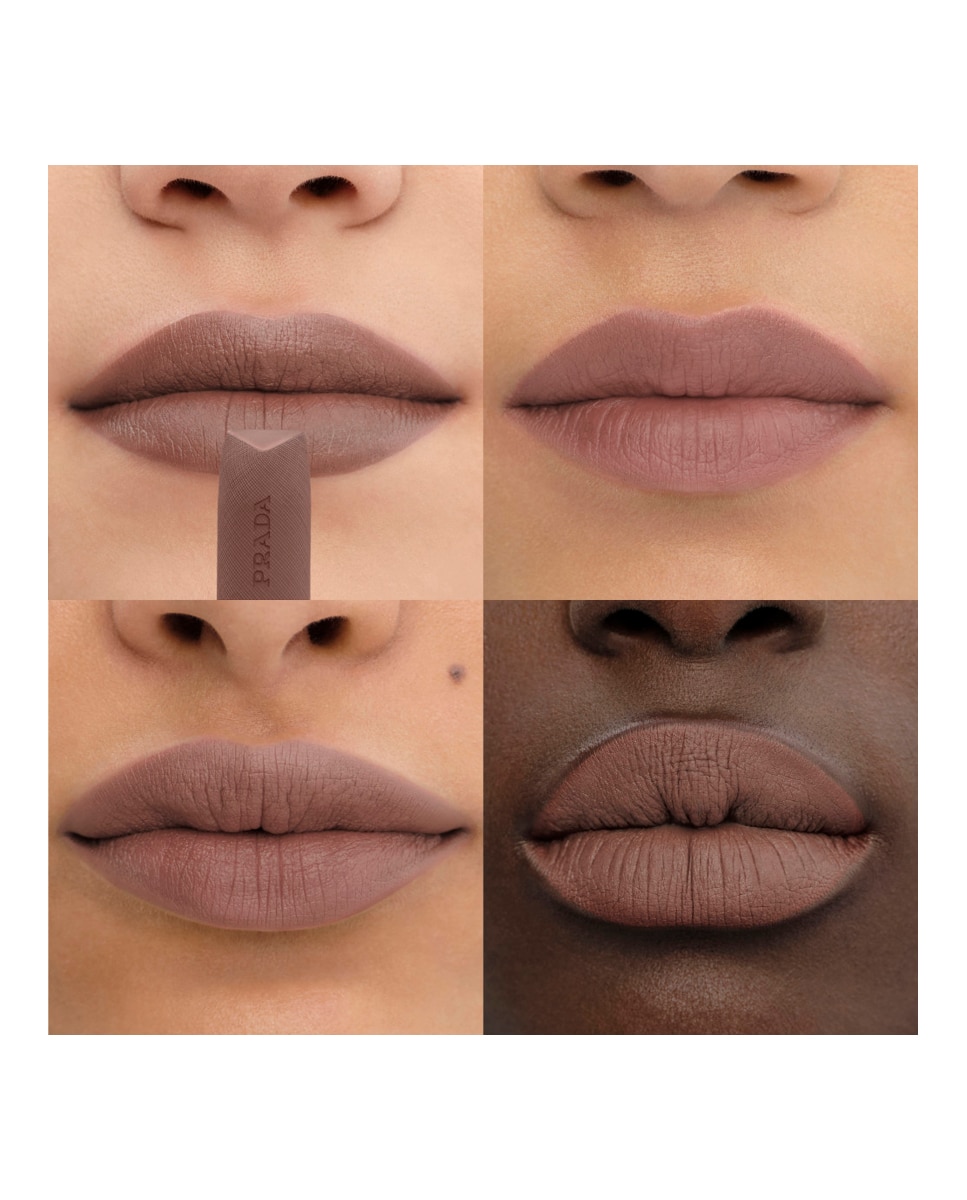 Barra de Labios Ligera Larga Duración Monochrome Hyper Matte Prada Beauty - P57 - Ultraviolet B01 ARGILE-3