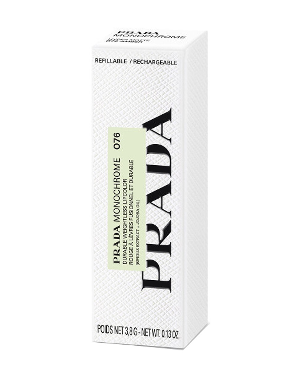 Barra de Labios Ligera Larga Duración Monochrome Hyper Matte Prada Beauty - O76 - Amber O76 - Amber-2