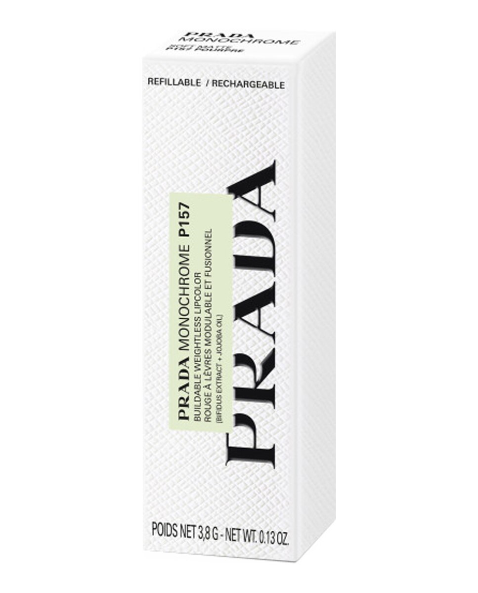 Barra de Labios Ligera y Modulable Monochrome Soft Matte Prada Beauty - P157 Pourpre P157 Pourpre-4