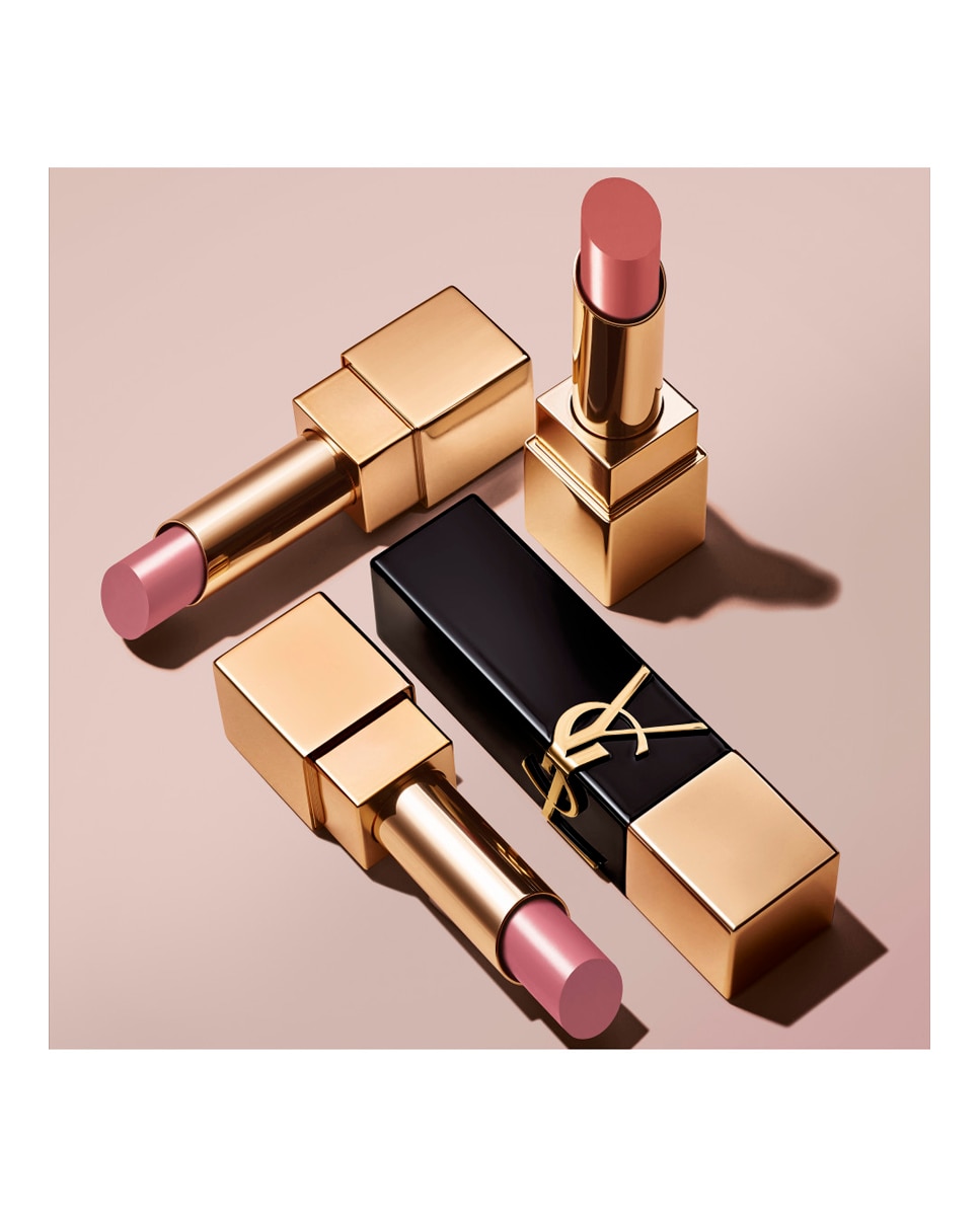 Barra de labios acabado brillante Rouge Pur Couture The Bold Nude Labial Yves Saint Laurent - Rosewood Encounter Rosewood Encounter-4