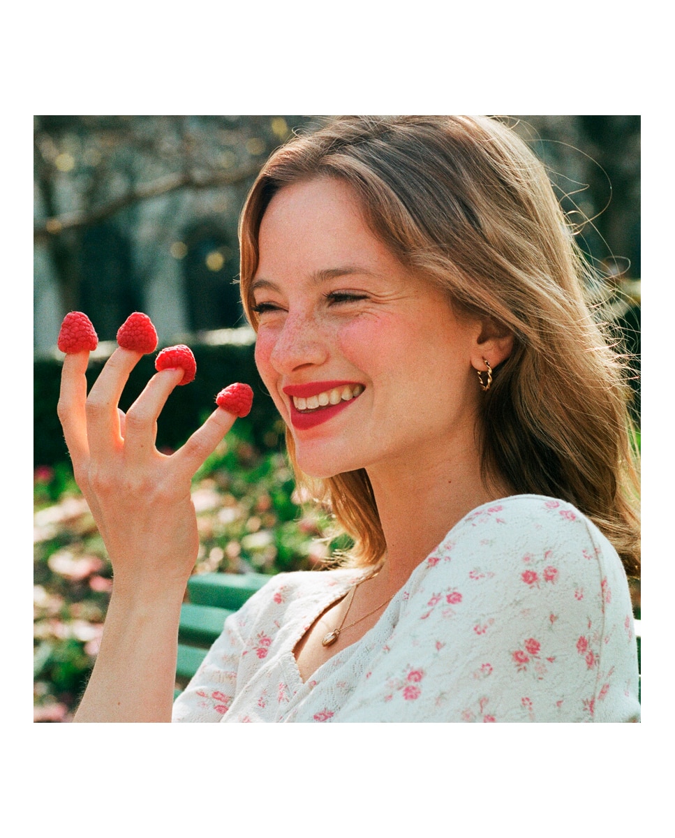 Barra de labios Mousse de Rouge Framboise Yolaine Paris 4