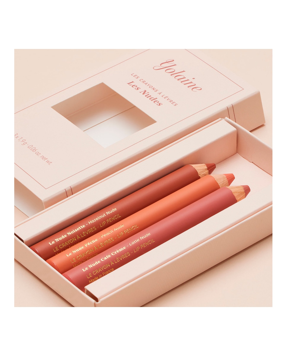 Perfilador Nudes Lip Pencils Yolaine Paris 2