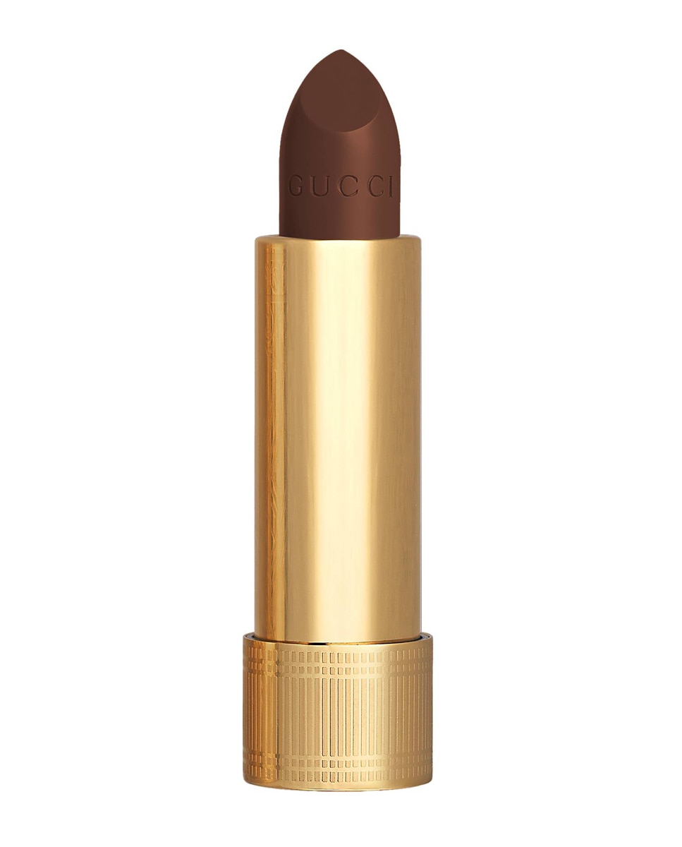Barra de labios Rouge à Lèvres Satin Labial Gucci - 123 - Auroral Amber 3,5 g 123 - Auroral Amber-1