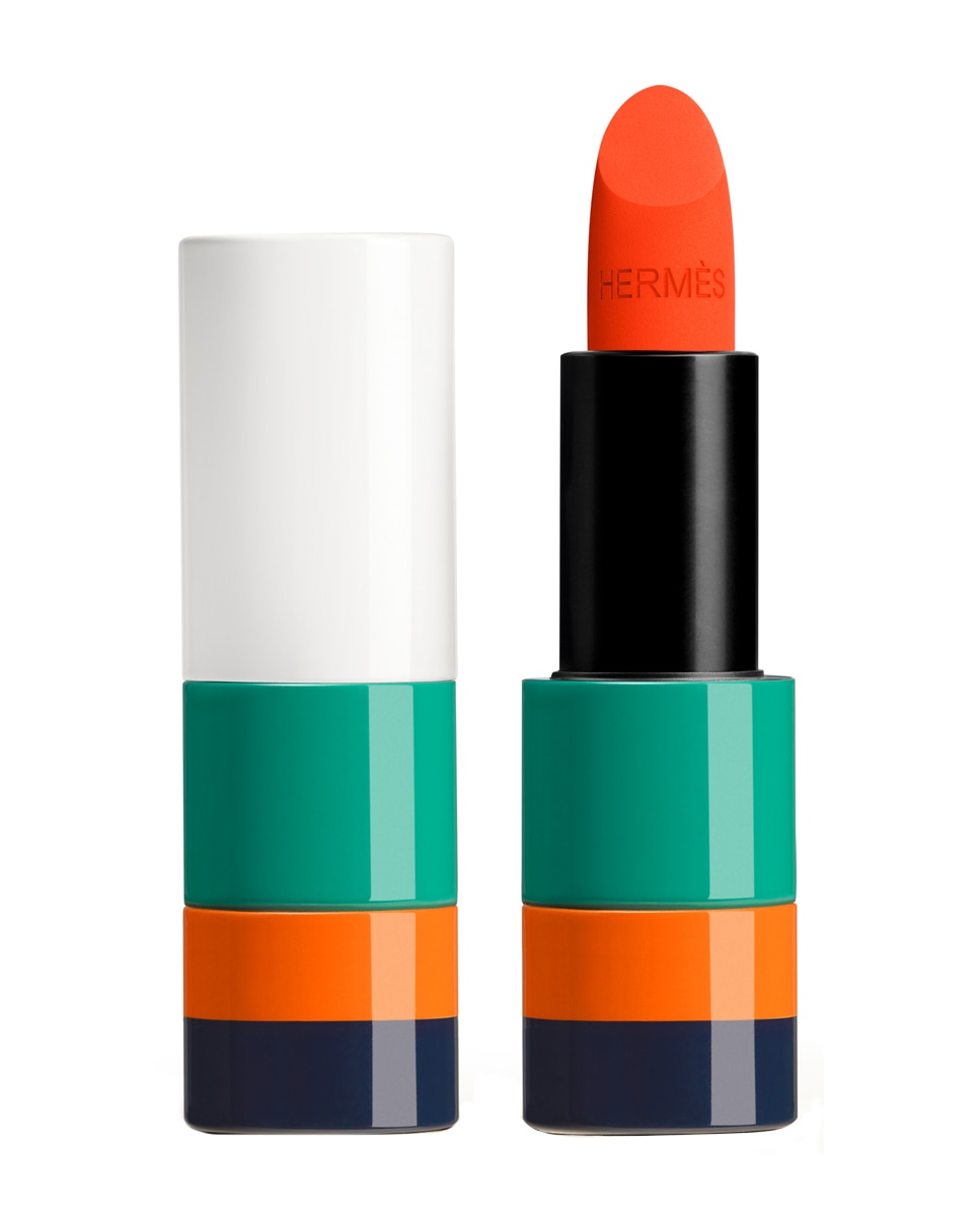 Barra de Labios Rouge Hermès Mate Edición Limitada Hermès - 41 Rose Pop 3,5 g 44 Orange Néon-1