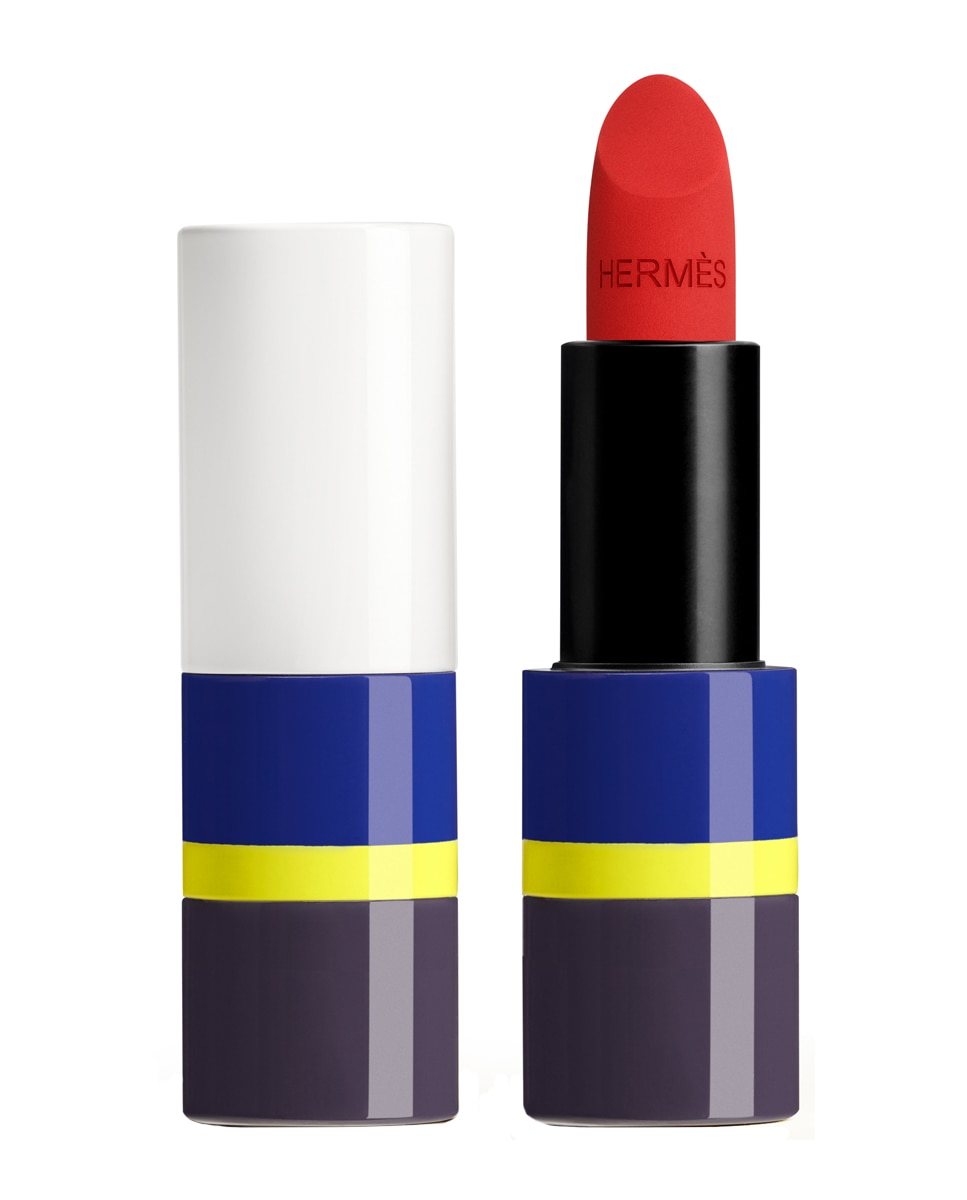 Barra de Labios Rouge Hermès Mate Edición Limitada Hermès - 47 Rouge Cinétique 3,5 g 47 Rouge Cinétique-1