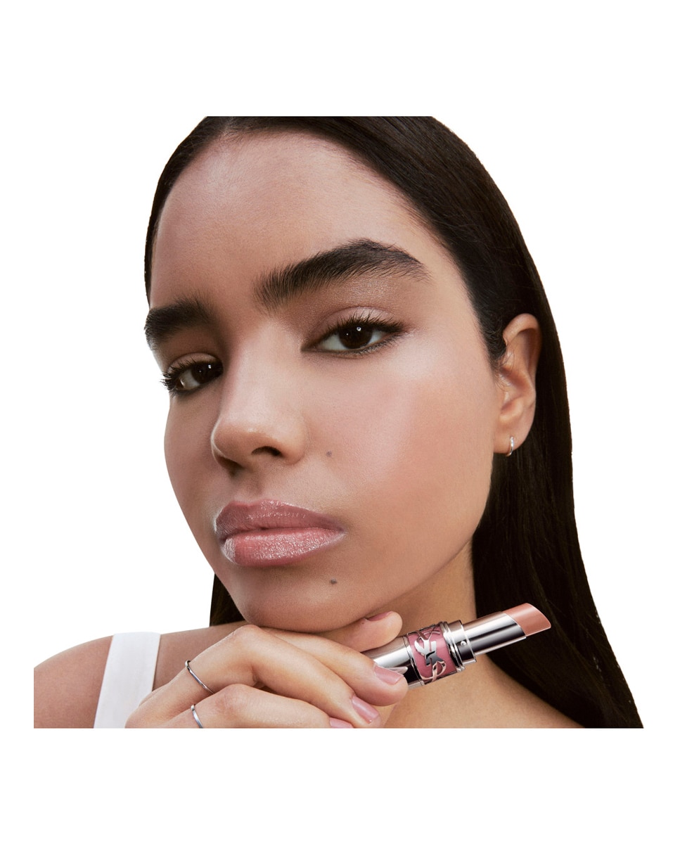 Barra de labios Efecto Brillo Mojado Loveshine Yves Saint Laurent - 200 Rosy Sand 200 Rosy Sand-5