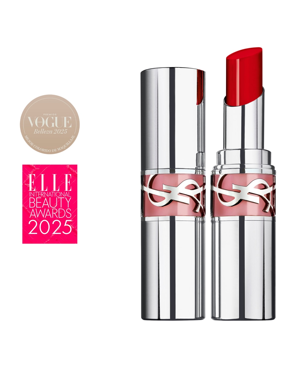 Barra de labios Efecto Brillo Mojado Loveshine Yves Saint Laurent - 210 Passion Red 210 Passion Red-2