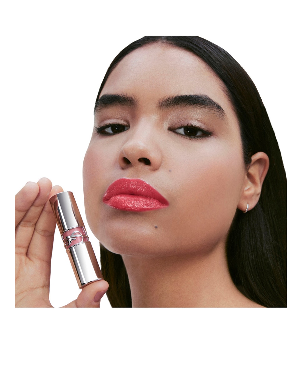 Barra de labios Efecto Brillo Mojado Loveshine Yves Saint Laurent - 210 Passion Red 210 Passion Red-5
