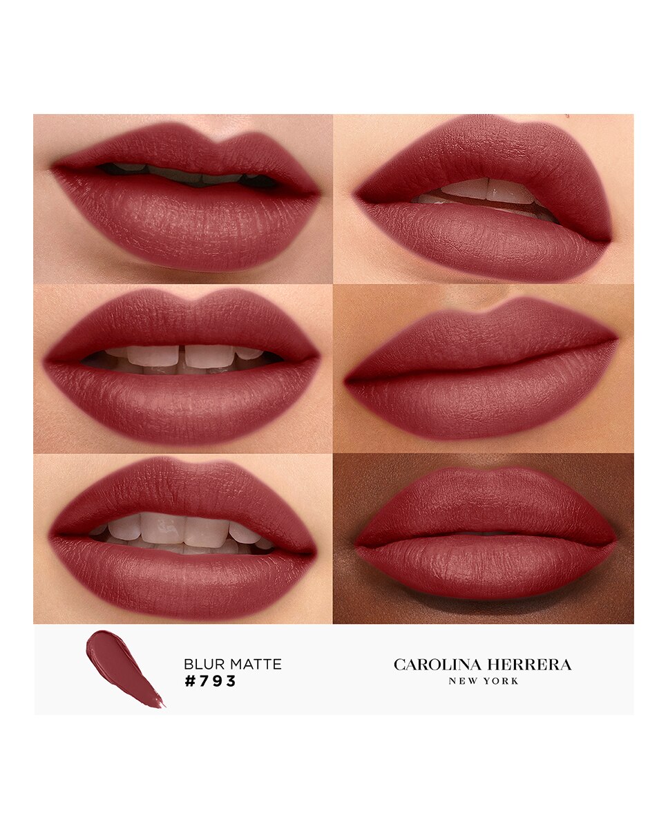 Barra de Labios Fabulous Kiss efecto mate ligero Carolina Herrera - 793 Plum Power 793 Plum Power-3