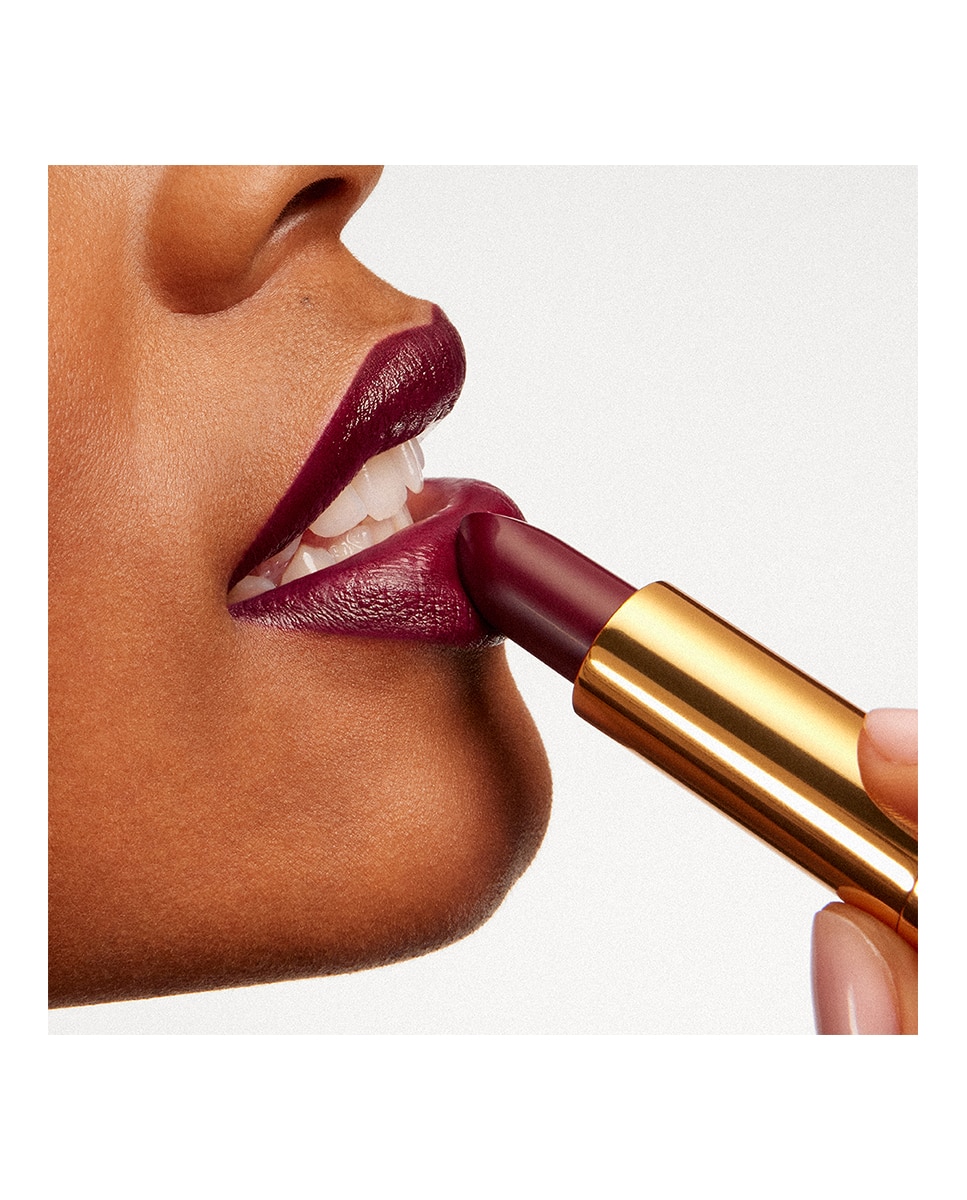 Barra de Labios Fabulous Kiss The Lipstick Efecto Satinado Carolina Herrera - 315 Obsessively Plum 3,5 g 395 Purple Drama-5